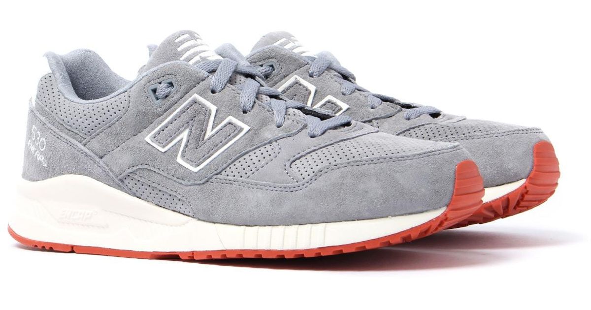 new balance 530 grey suede