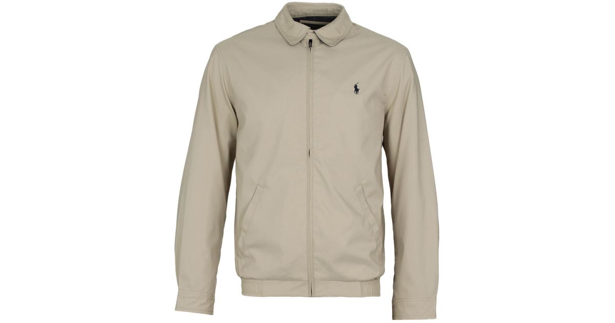 Polo Ralph Lauren Synthetic Khaki Harrington Jacket in Natural for Men