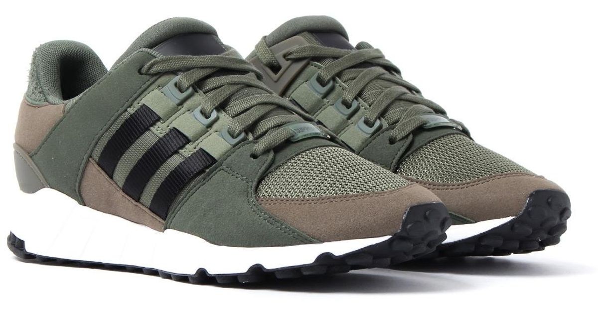 adidas army green shoes