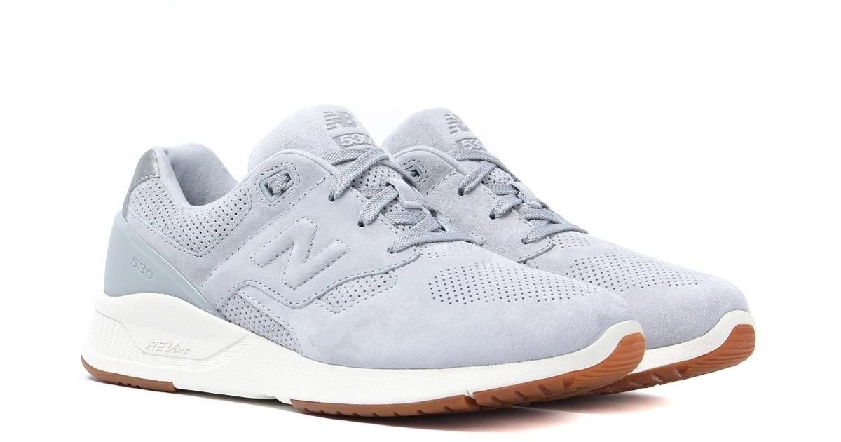new balance 530 grey suede