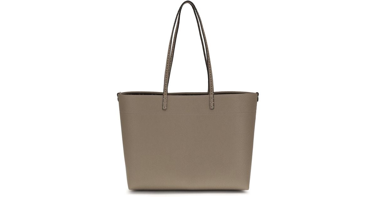 Fendi Medium Roll Shopping Bag in Grey | Lyst UK
