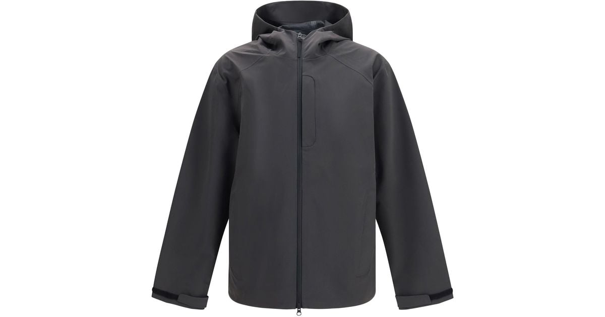 Double Up Shell Hiking Patrol Arc 3L Shell Jacket Charcoal in Gray for Men | Lyst