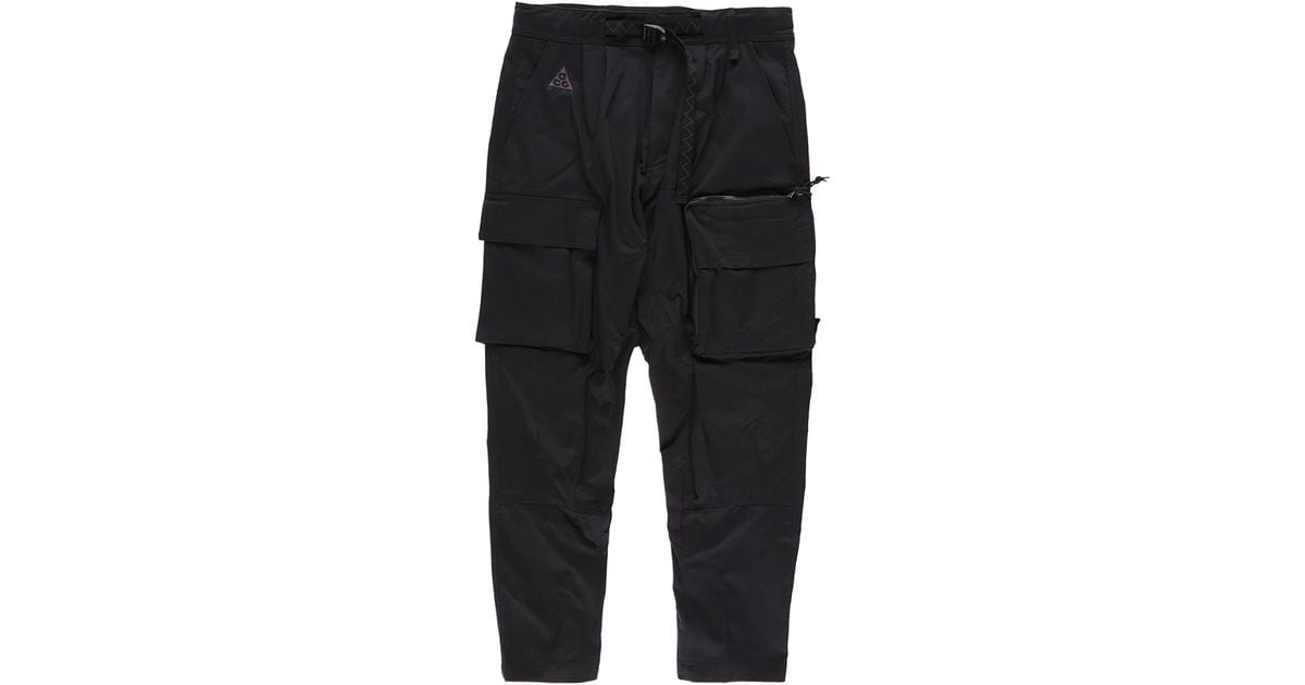 Nike Acg Woven Cargo Pants in Black for Men | Lyst