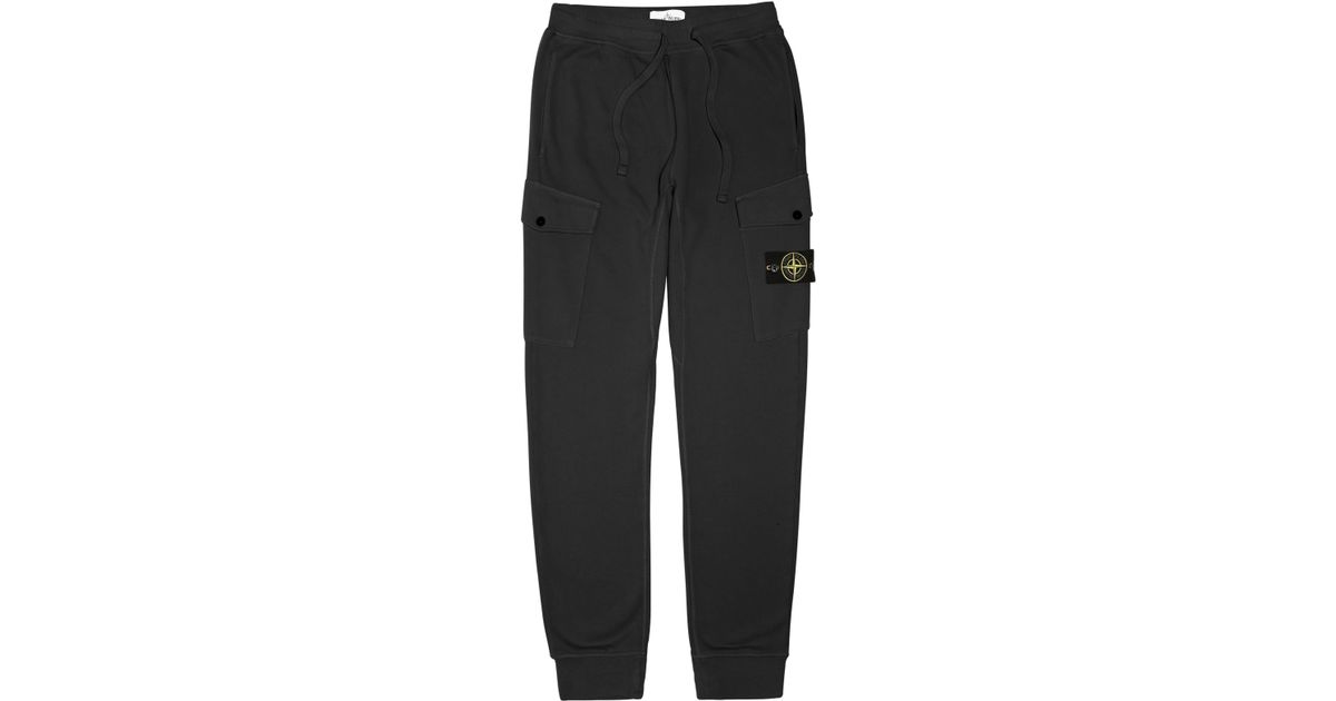 stone island cargo sweatpants