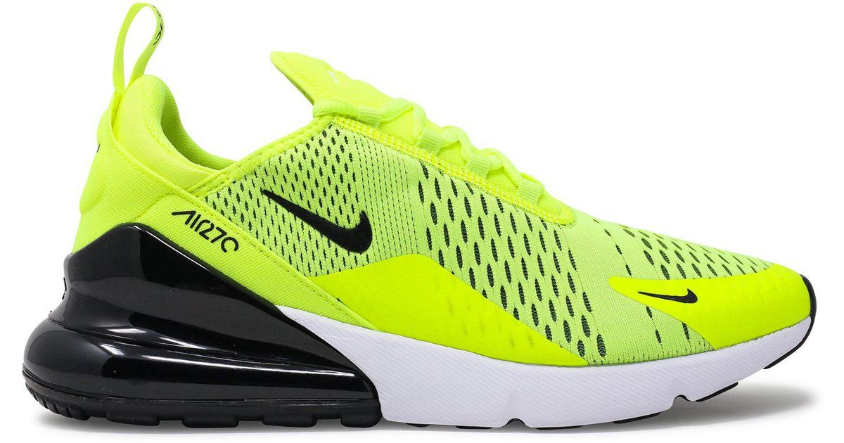Nike Air Max 270 in Yellow for Men | Lyst