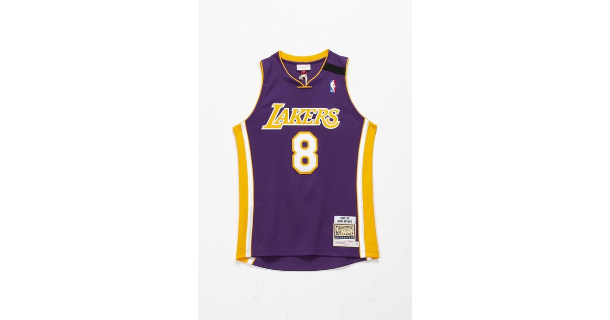 mitchell and ness jersey kobe