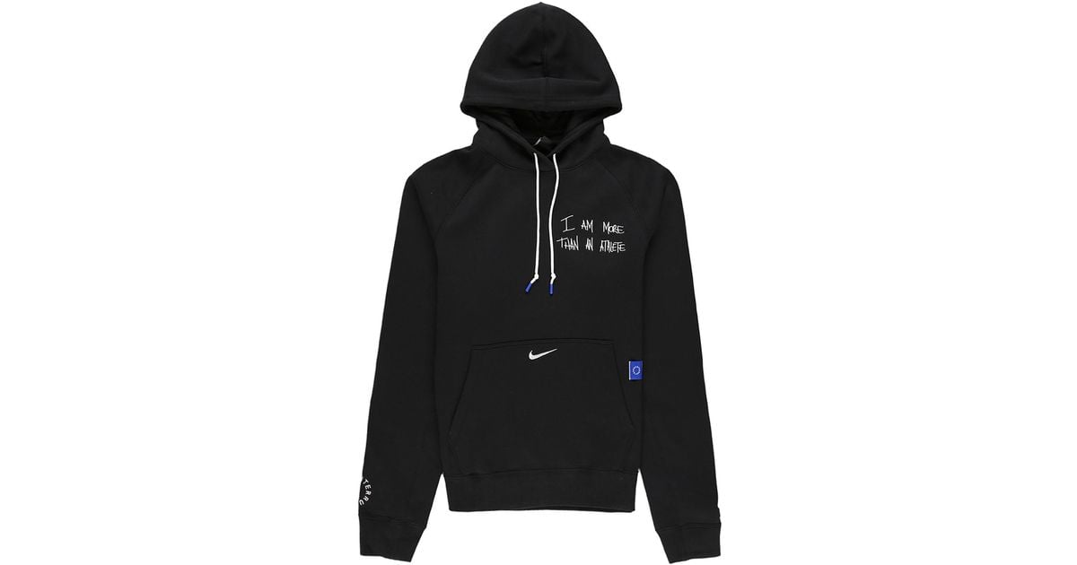 Nike Canvas Lebron X 'more Than An Athlete' Hoodie in Black | White (Black)  for Men - Lyst