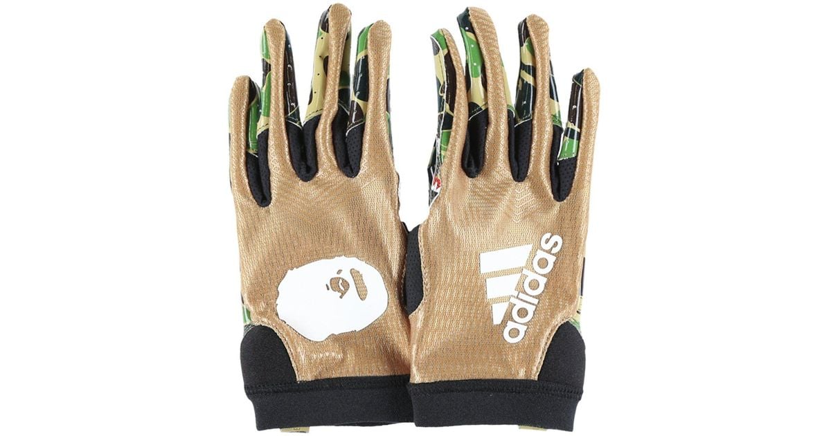 bape football gloves