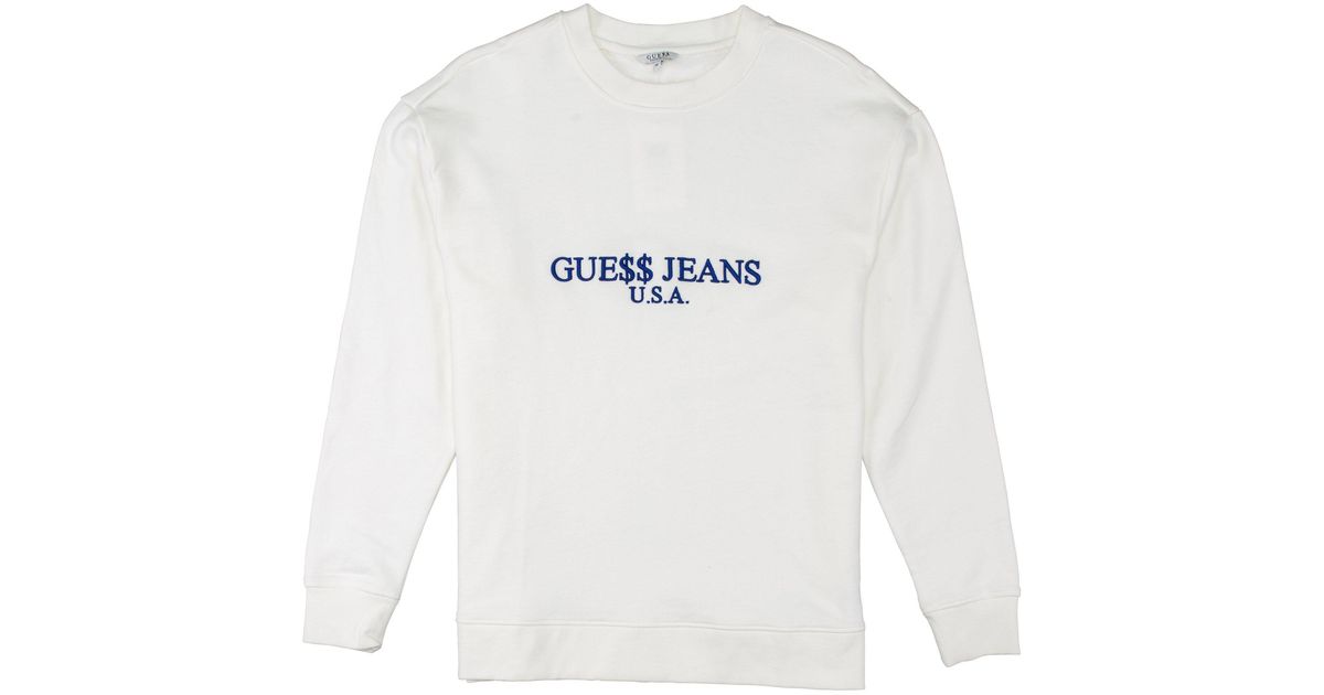 guess crewneck sweatshirt