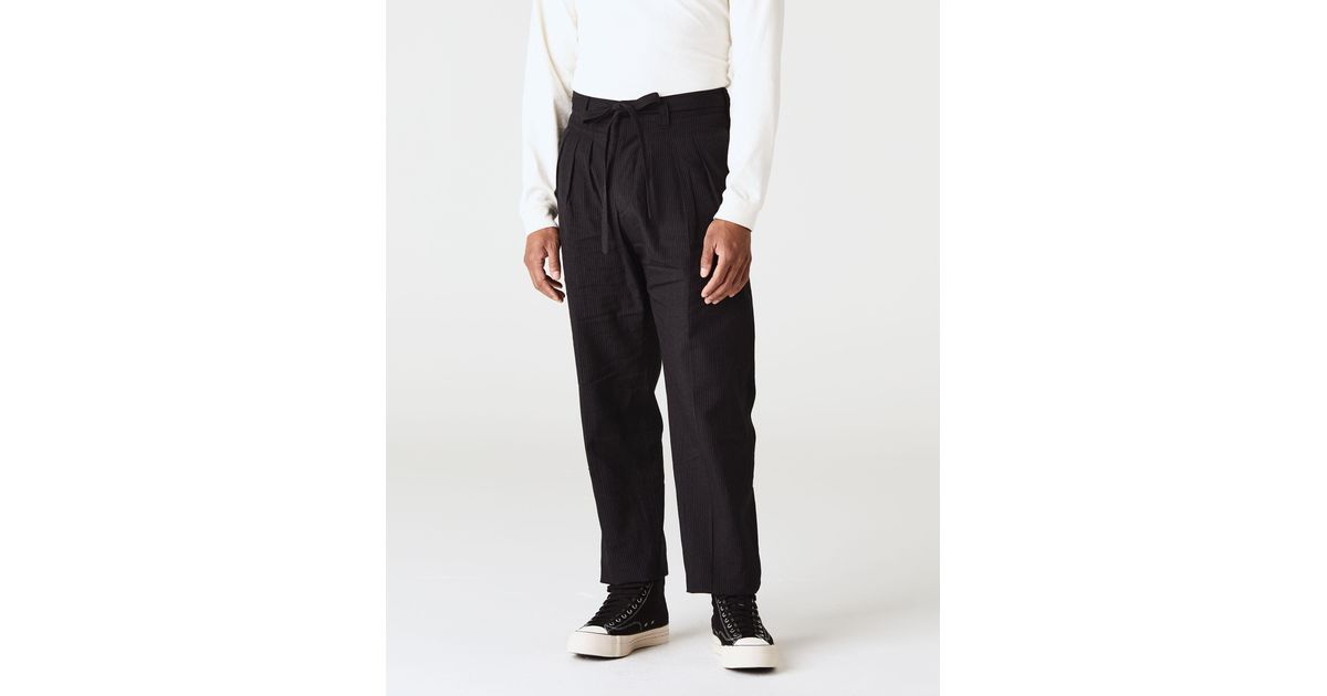 Visvim Hakama Pants Santome in Black for Men | Lyst