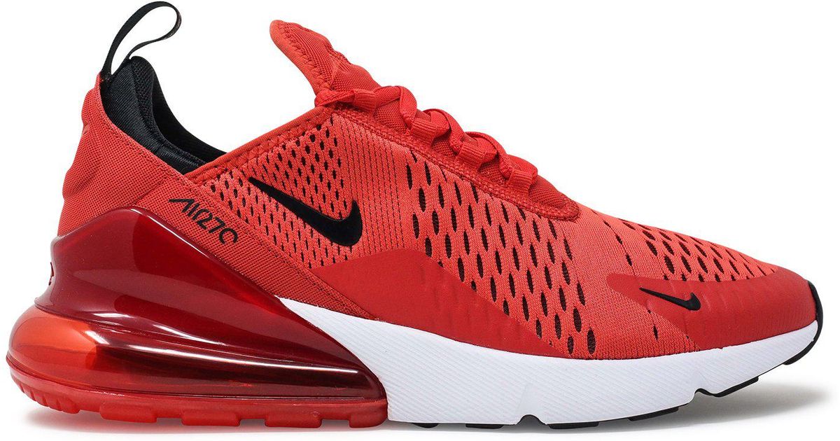 Nike Air Max 270 In Red For Men Lyst Nike Air Max 270 In Red For Men Lyst