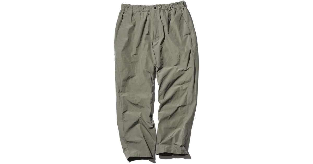 Goldwin Relax Straight Easy Pants in Gray for Men | Lyst