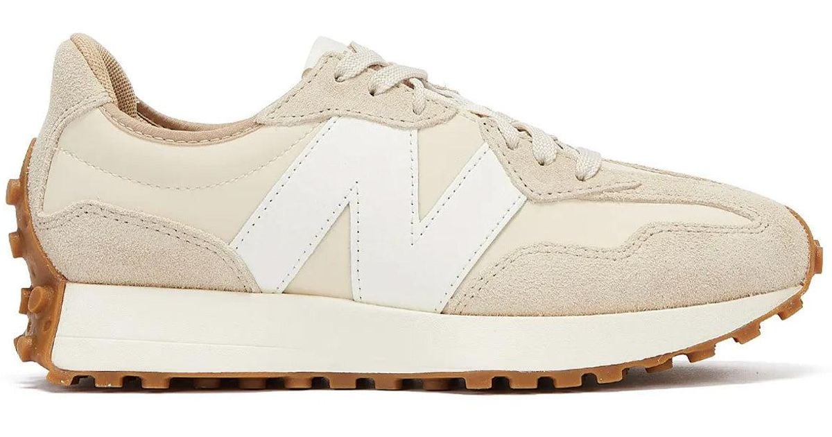 New Balance Suede 327 Trainers Mindful Grey / Sea Salt for Men Lyst UK