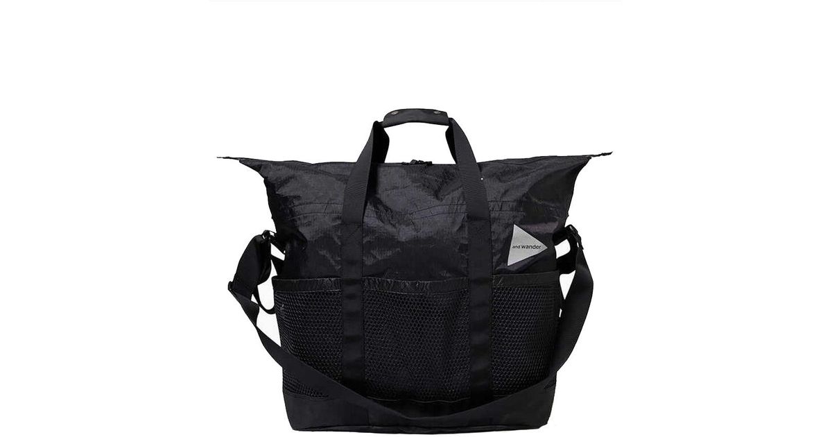 and wander Xpac 45l Tote Bag in Black for Men Lyst