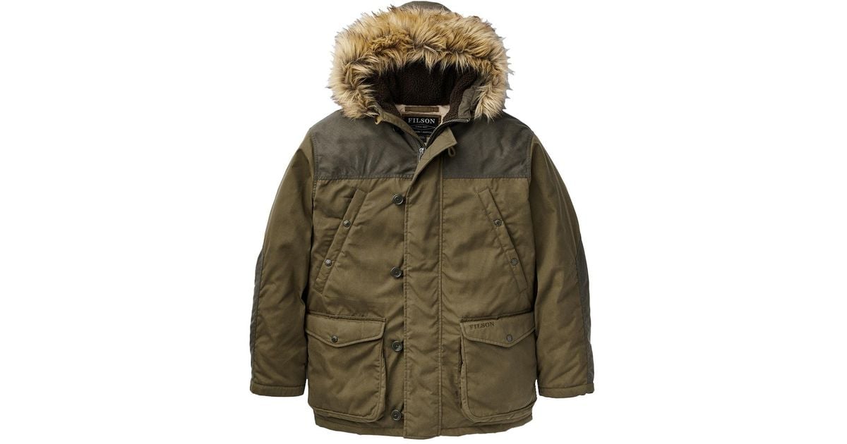 Filson Granite Down Parka in Green for Men | Lyst