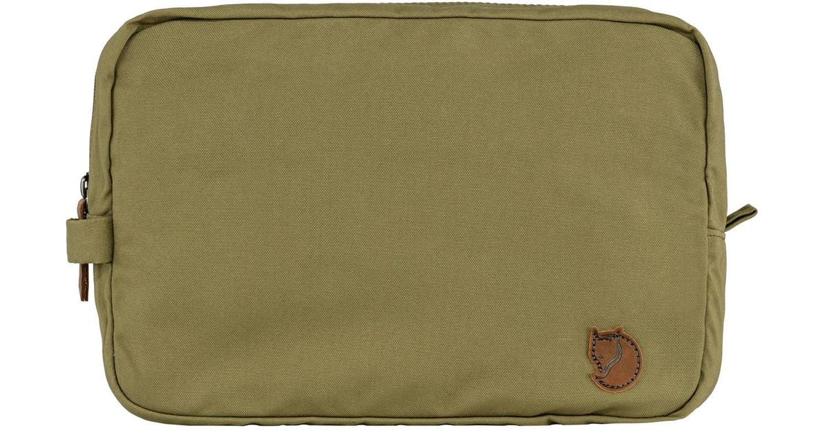 Fjallraven Leather Gear Bag Large in Green for Men Lyst