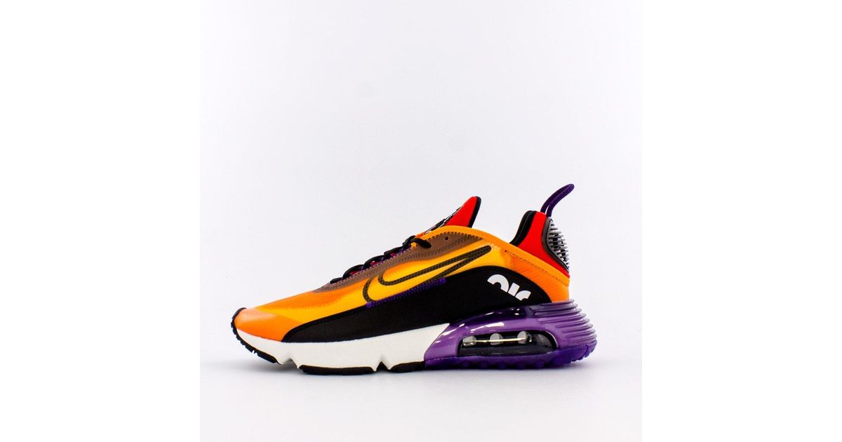 Nike Rubber Air Max 2090 Shoe in Orange for Men - Lyst