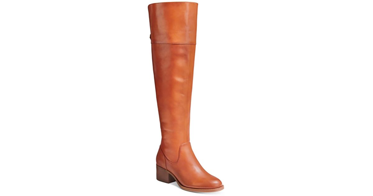 inc cognac boots
