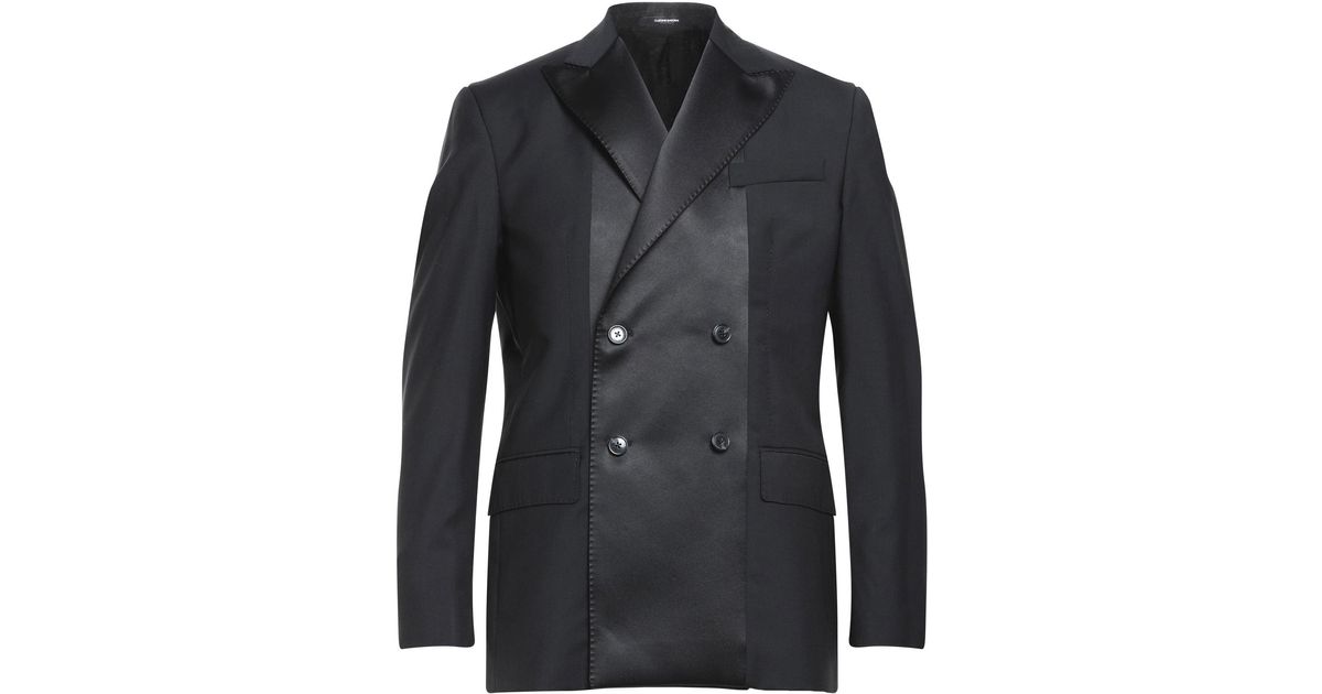 CoSTUME NATIONAL Suit Jacket in Black for Men Lyst