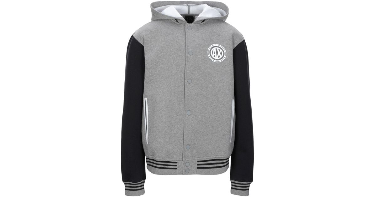 armani exchange grey sweatshirt