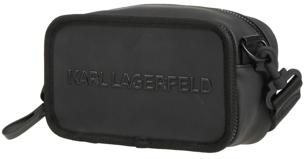 Karl Lagerfeld Bum Bag in Black for Men Lyst
