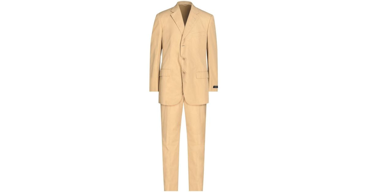 Burberry Suit in Natural for Men Lyst