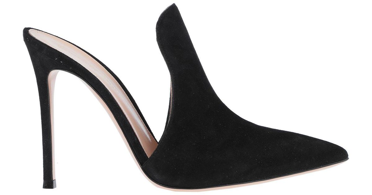 gianvito rossi mules black