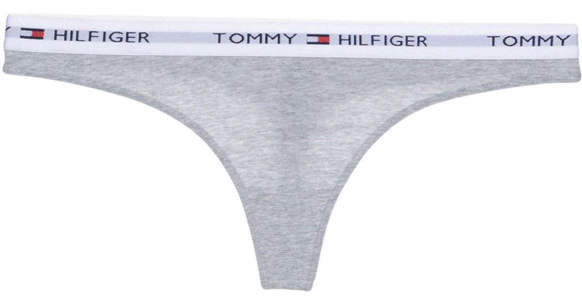 Tommy Hilfiger G-string in Grey | Lyst Australia