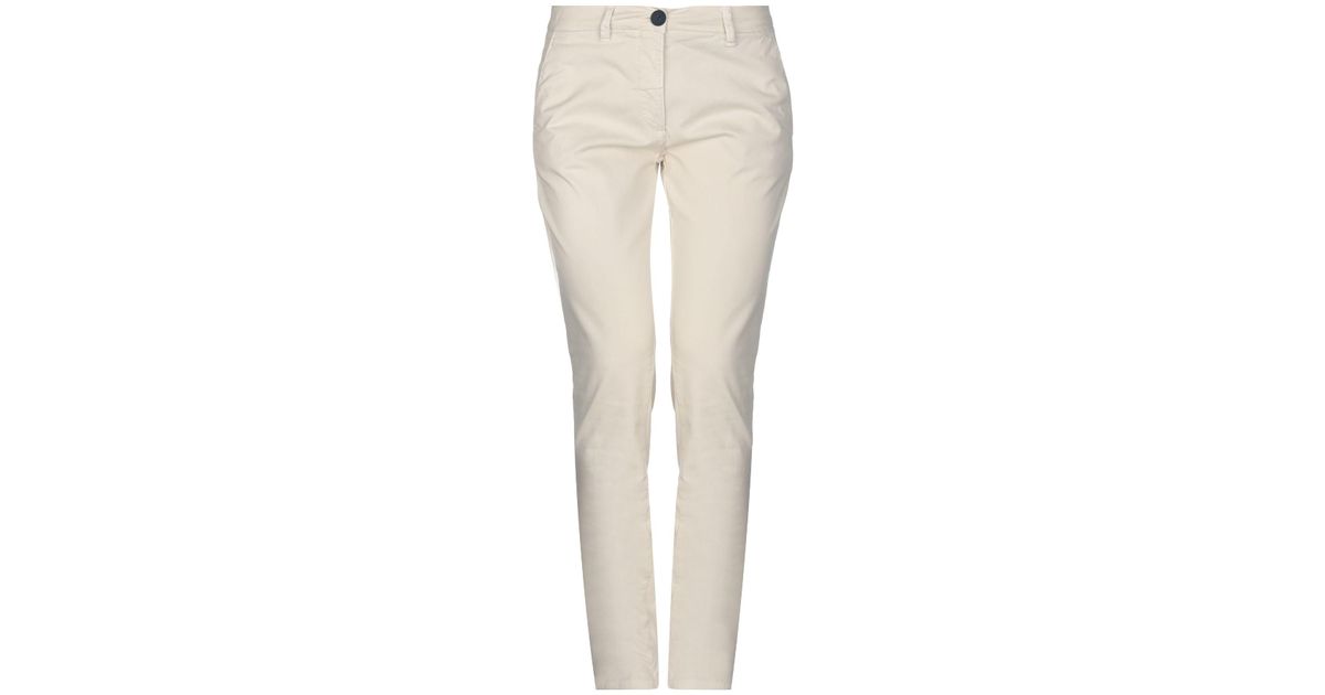 North Sails Casual Trouser in Beige (Natural) - Lyst