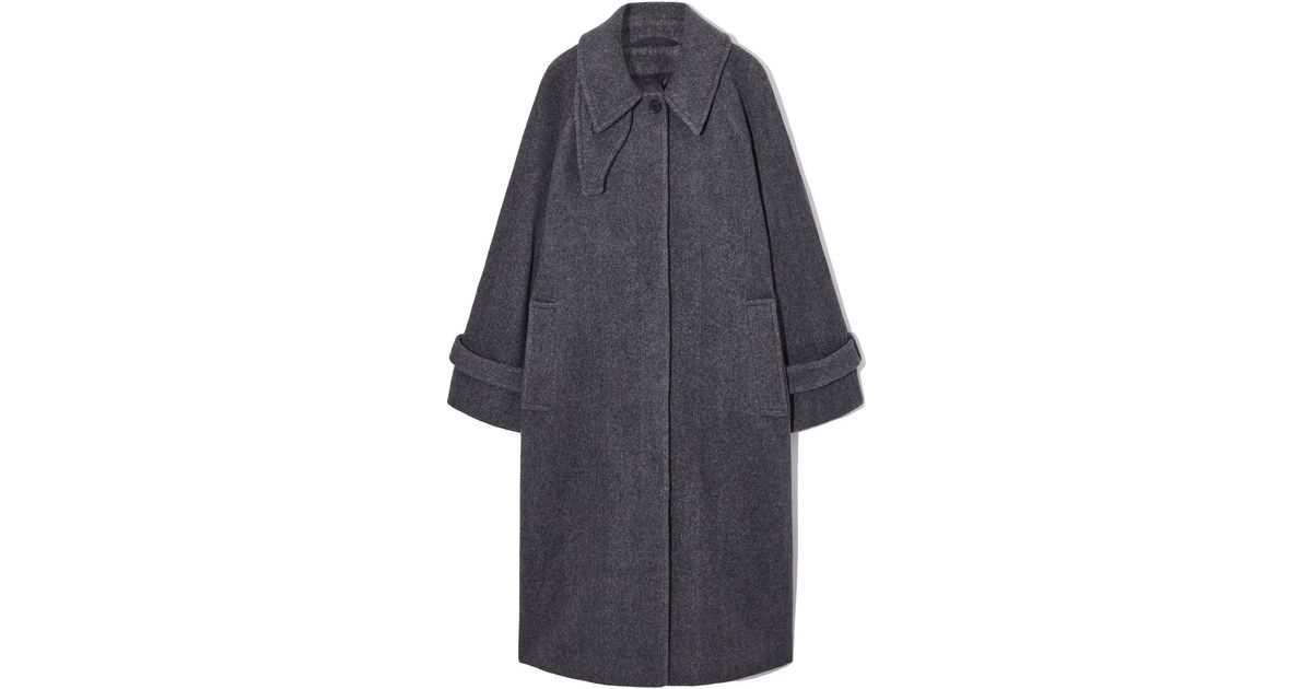 COS Coat in Grey Lyst UK