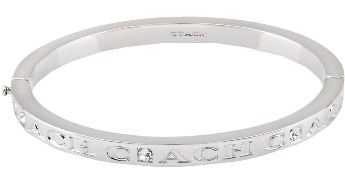 COACH Bracelet in Silver (Metallic) Lyst
