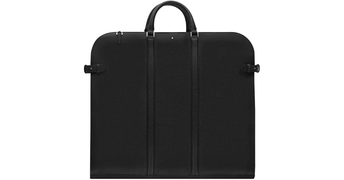 Portatrajes Montblanc de Cuero de color Negro para hombre | Lyst