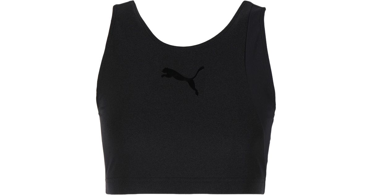 PUMA Synthetic Top in Black - Lyst
