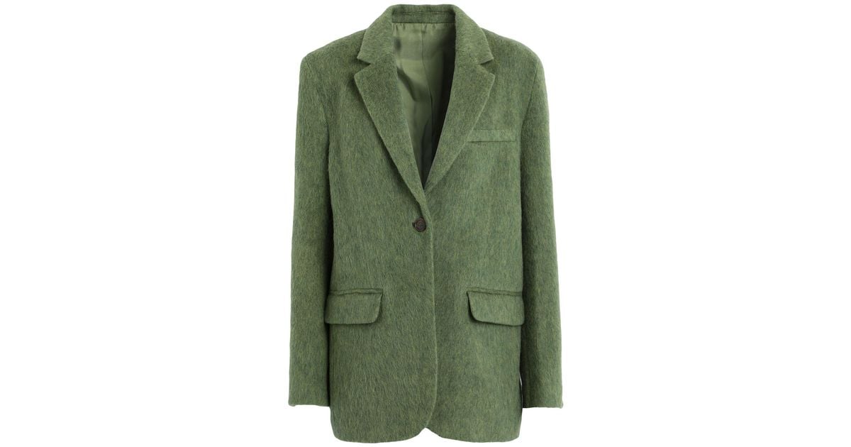 ARKET Suit Jacket in Green | Lyst