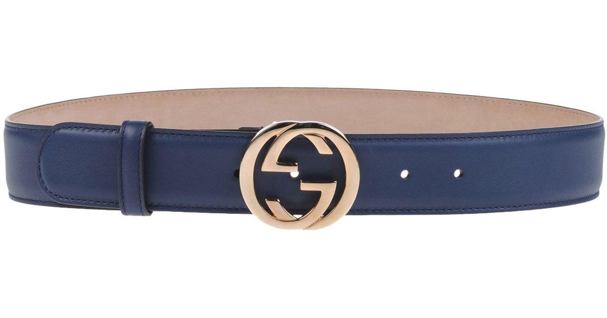 navy gucci belt