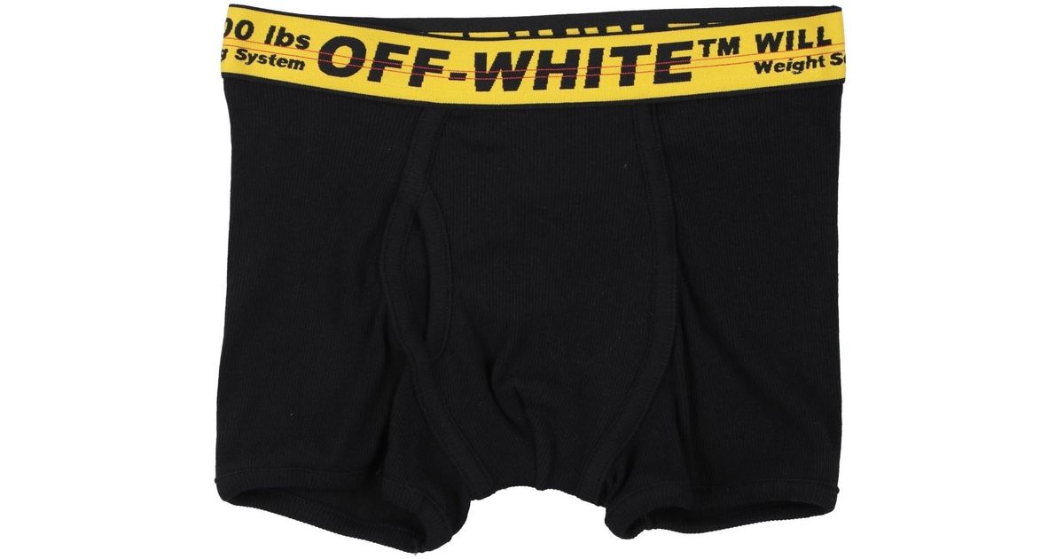 Calecon Off White c o Virgil Abloh pour homme en coloris Noir Lyst