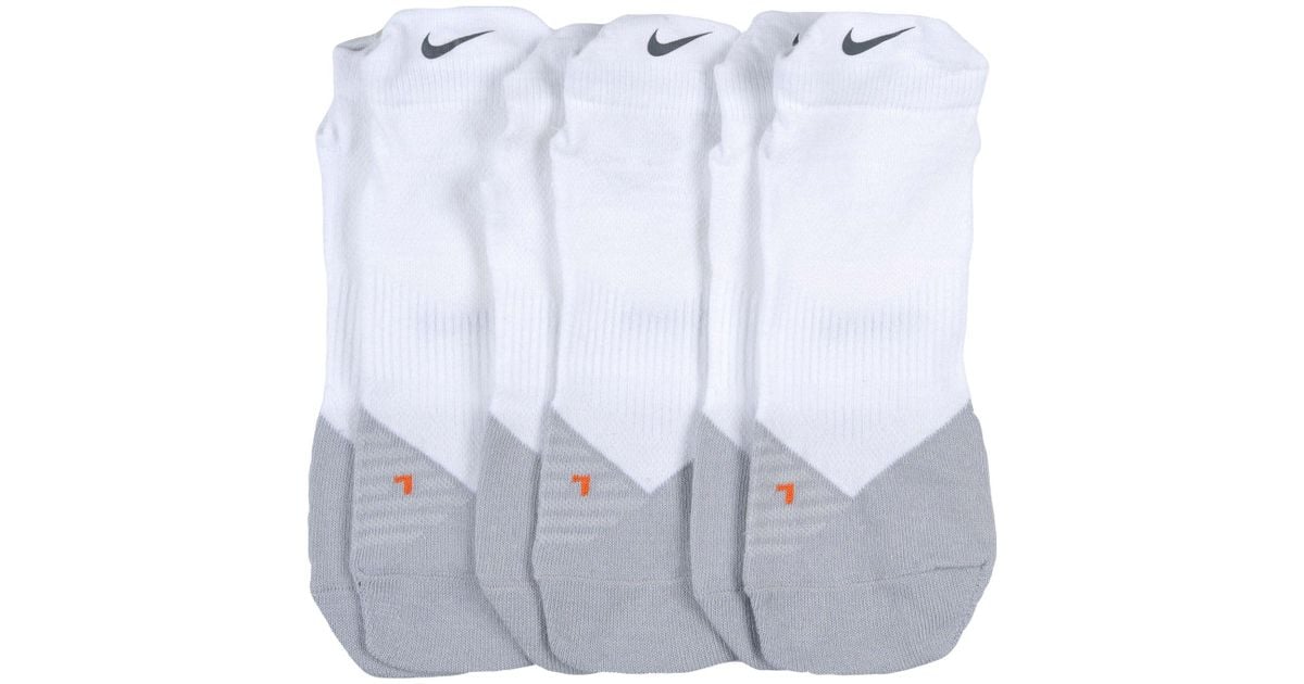 nike white short socks