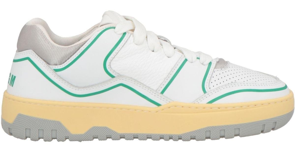 Msgm Vortex MSGM Sneakers Leather in Blue | Lyst