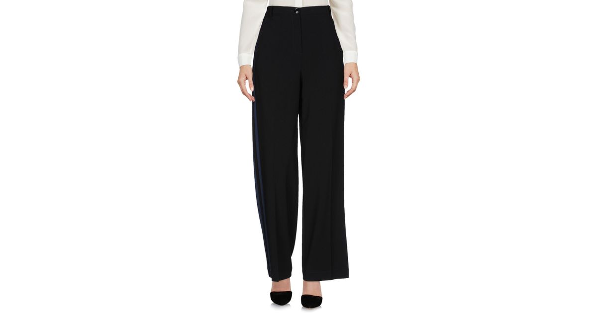 Patrizia Pepe Casual Trouser in Black - Lyst