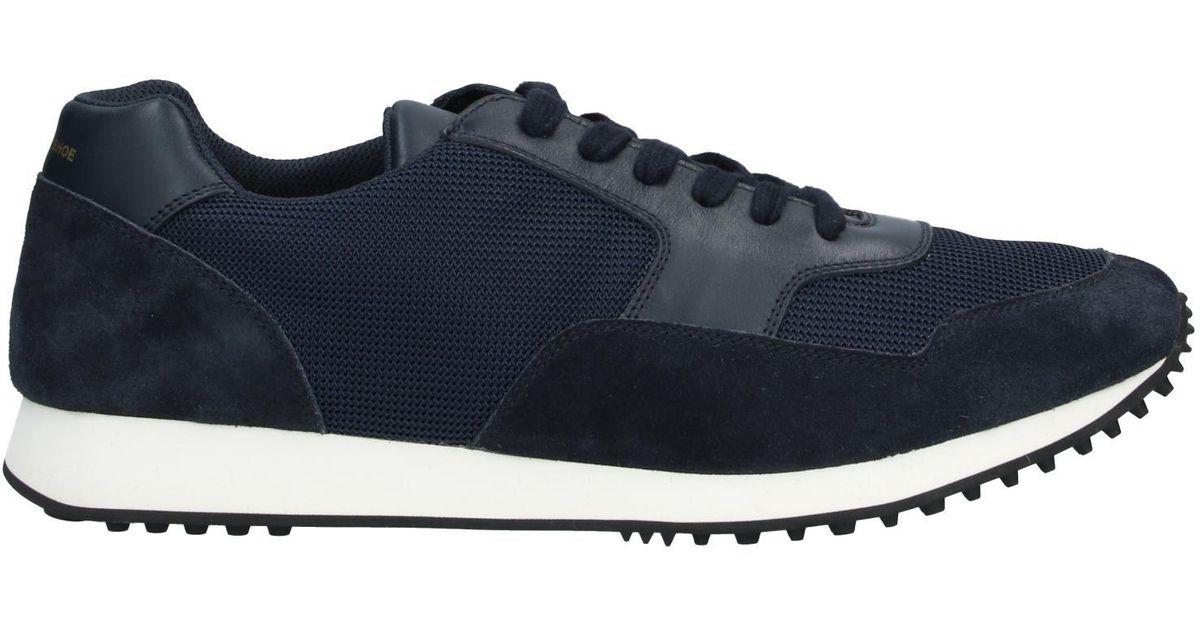 Car Shoe Leather Low-tops & Sneakers in Dark Blue (Blue) for Men - Lyst