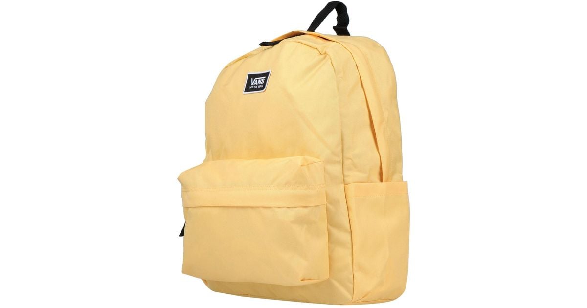 Vans Canvas Backpack in Yellow | Lyst Australia
