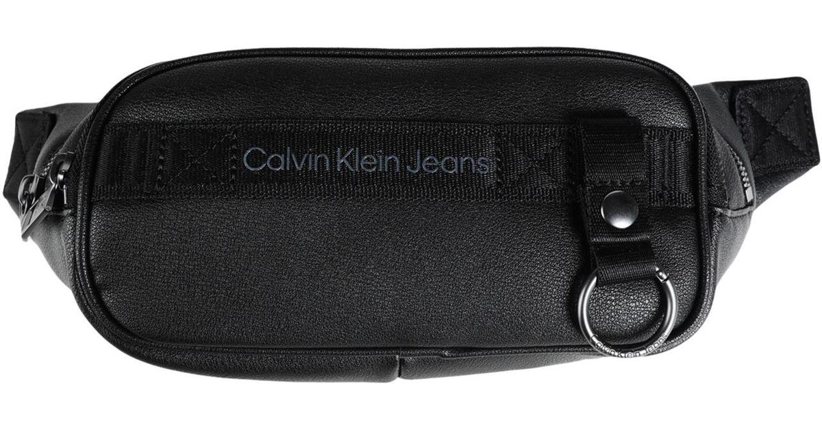 Riñonera Calvin Klein de hombre de color Negro | Lyst