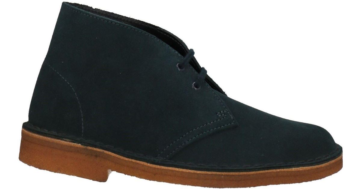 clarks blue boots