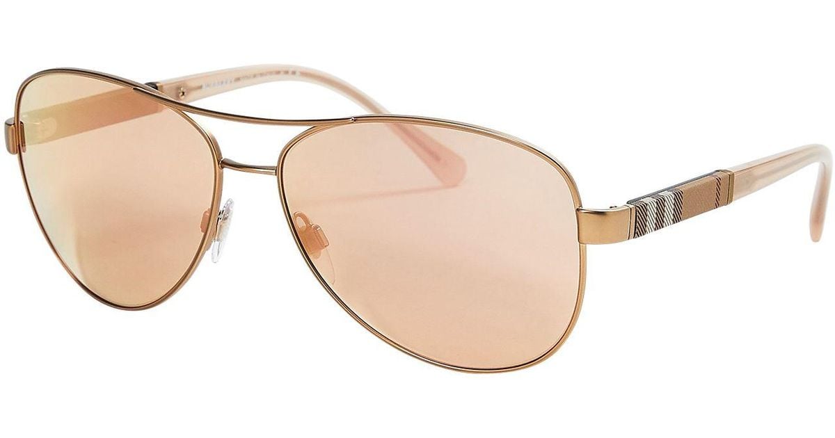 burberry sunglasses gold