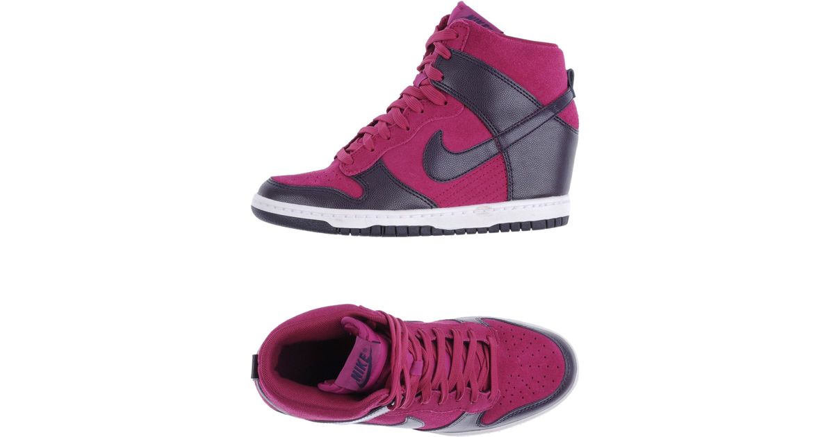 pink nike high tops mens