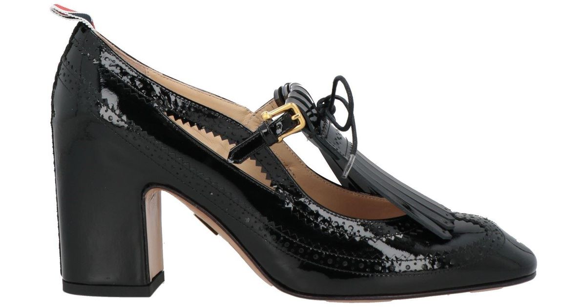 Thom Browne Men's Leather Loafer Black