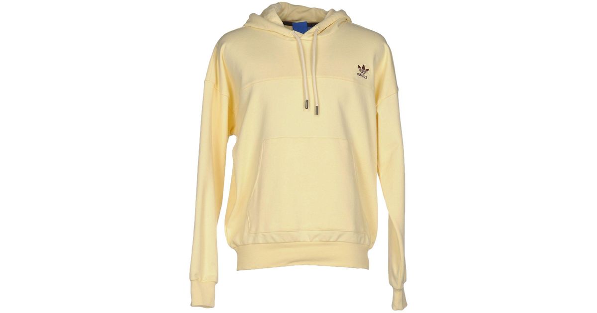 light yellow adidas sweatshirt