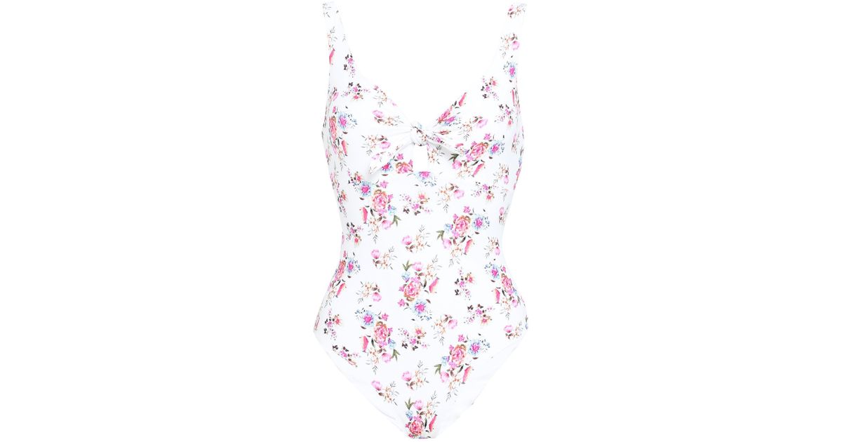Fisico One-piece Swimsuit in White | Lyst UK