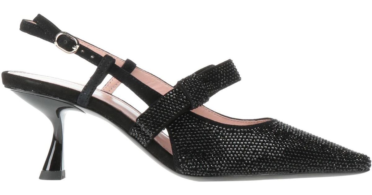 kate spade black pumps