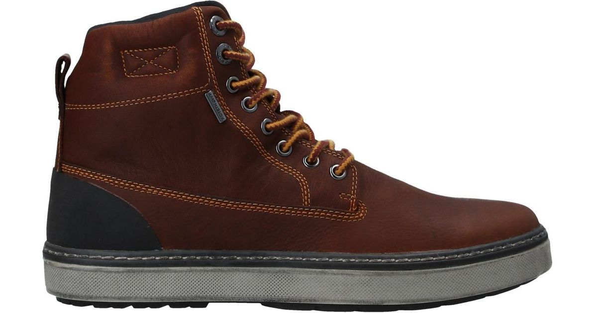 Geox Ankle Boots in Brown for Men - Lyst